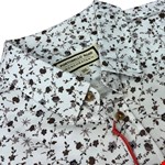 Portobello Road QQ5506 L/S Shirt - taupe/white